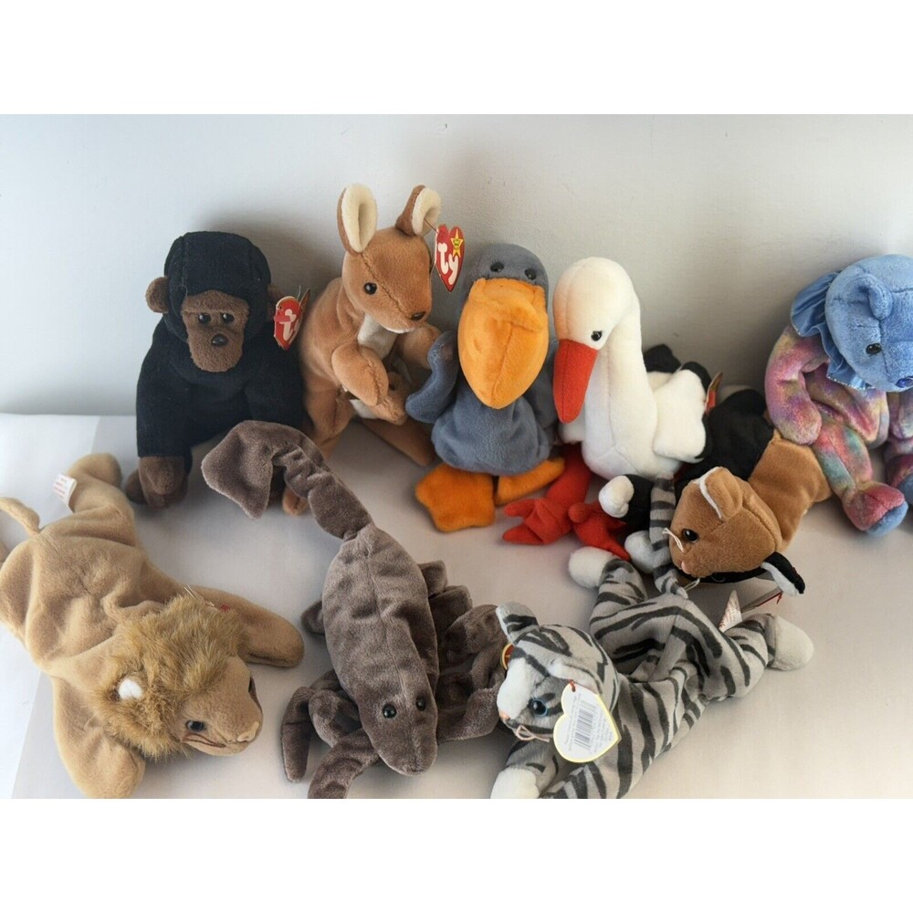 Beanie Baby Lot Bundle  Of 10 - Picture 3 of 11